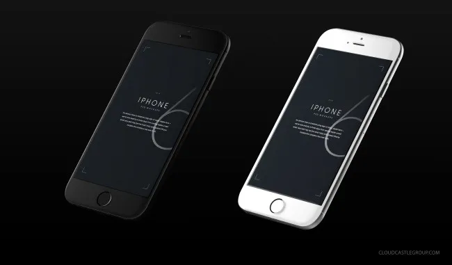 苹果手机iphone6(5054X2969(DPI:72))psd模版下载