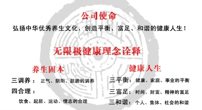 无限极名片图片
