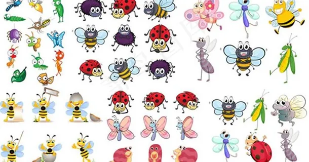 昆虫插图矢量素材图片 昆虫插图矢量素材图片