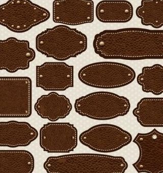 经典的标签贴纸01矢量