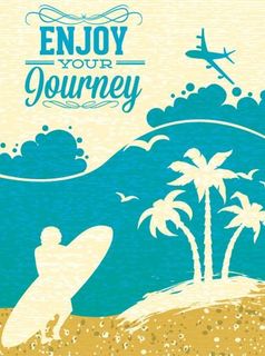 夏日旅游背景图片