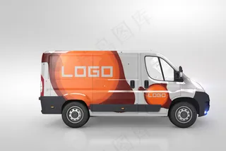 MVP汽车车贴展示样机