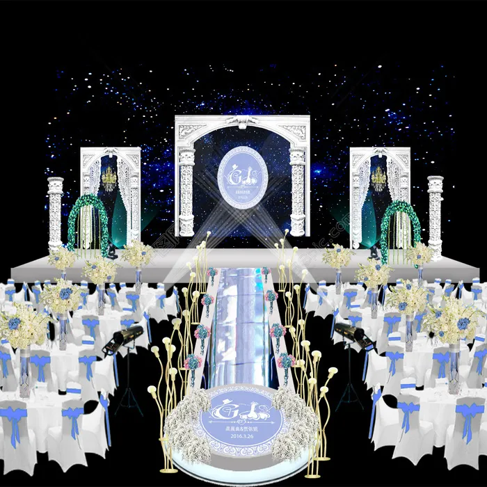 婚礼效果图(1000X1000(DPI:72))psd模版下载
