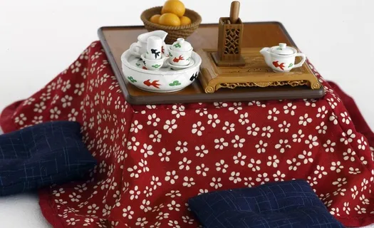 日式桌椅模型图片