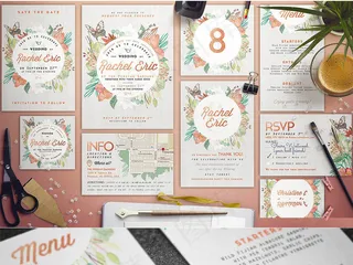 唯美鲜花设计元素