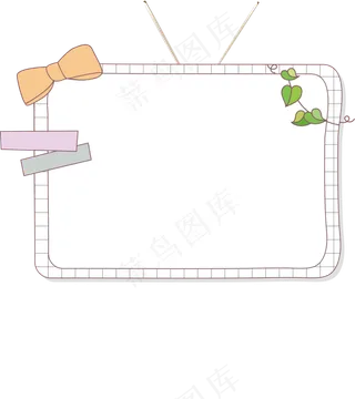 春天春游踏春小报手抄报