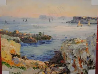 油画风景图片