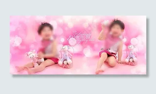 儿童影楼模板图片