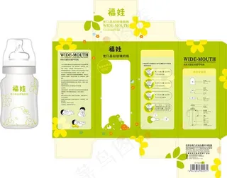 奶瓶包装设计图片