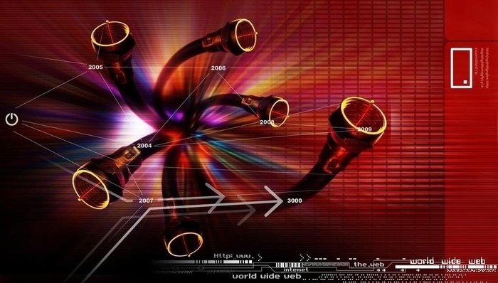 抽象商务科技背景 光线图片