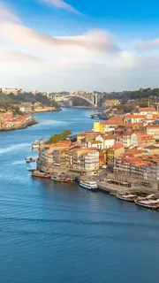 外国沿海城市风貌高清摄影图片