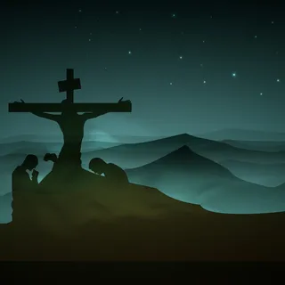 星期五的背景与宗教基督教的十字架