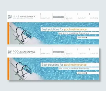 游泳池网站动画