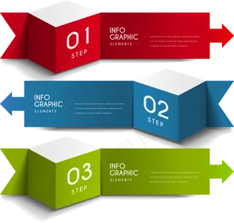 炫彩PPT矢量信息图表