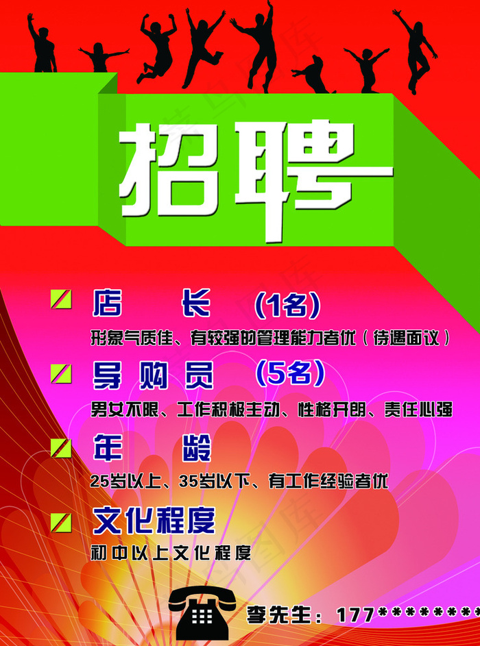 招聘图片(2008X2677(DPI:85))psd模版下载