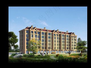 房地产楼盘效果图设计图片