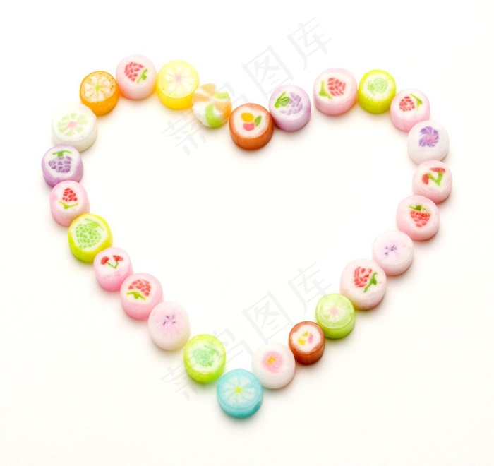 心形糖果图片