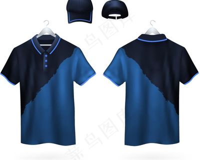 男士t恤和帽子图片