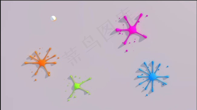 卡通背景视频素材模板下载