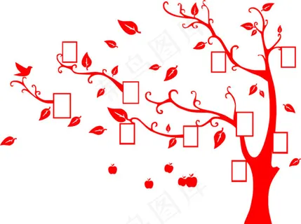 相框树花纹边框cdr 相框树花纹边框cdr