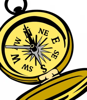 康帕斯矢量插画