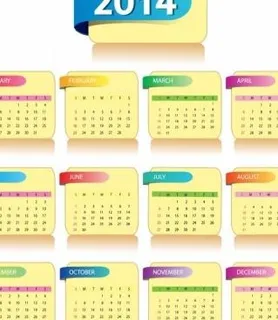 2014日历