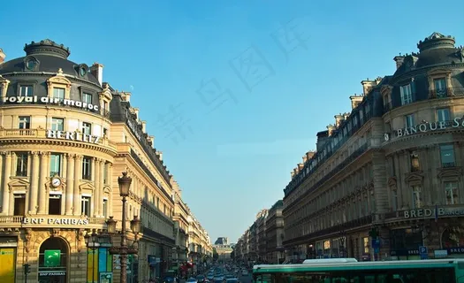 巴黎的街道图片