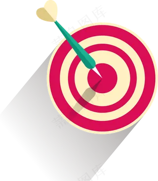 企业文化展板目标文化挂画PNG素材