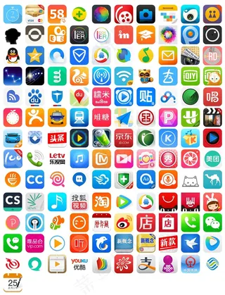 常见APP ICON图片