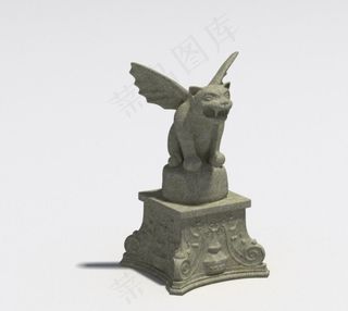 雕刻神兽3D模型