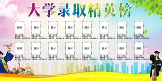 大学录取精英榜