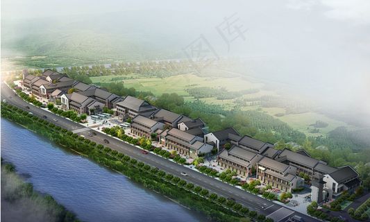 规划鸟瞰图图片