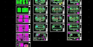 10层办公楼电气设计图