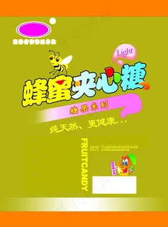 蜂蜜夹心糖图片