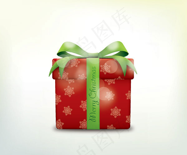 精美圣诞礼盒—矢量素材