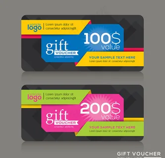 抵金券代金券卡片