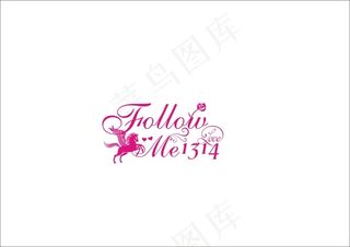 Follow me 婚礼LOGO设...