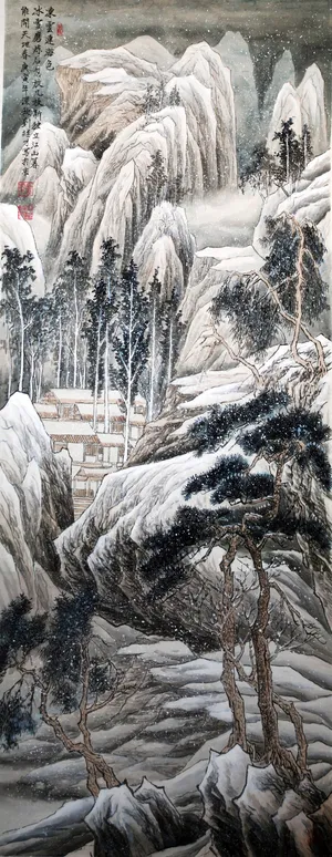 冬云连海色图片 冬云连海色图片