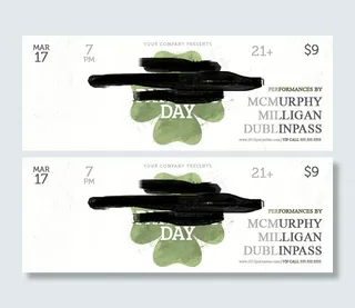 四叶草模型钜惠宣传海报