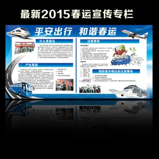 2015春运展板