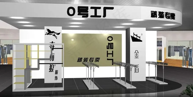 服装店效果图图片