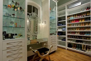 衣帽间衣柜效果图