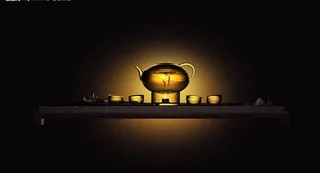 透明玻璃壶图片