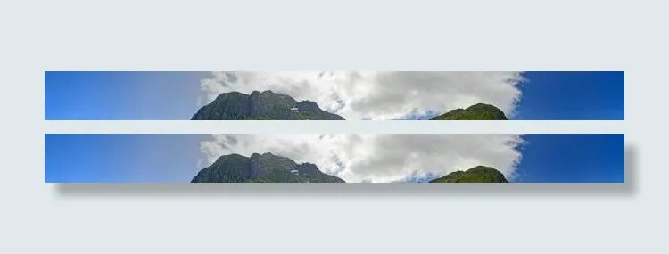 美丽海滩山峰美景风光图片