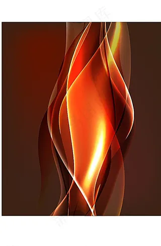 矢量唯美金色线条背景底纹图片