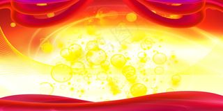 大气联欢晚会舞台背景公司年会背景