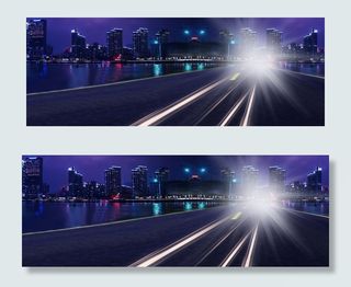 公路汽车速度与激情 汽车科技现代炫酷金融