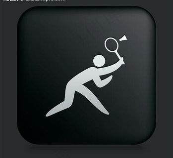 羽毛球设计图片