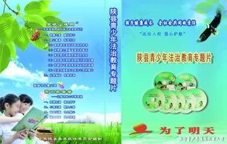 青少年法制教育专题片DVD盒