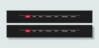 黑色简约导航栏